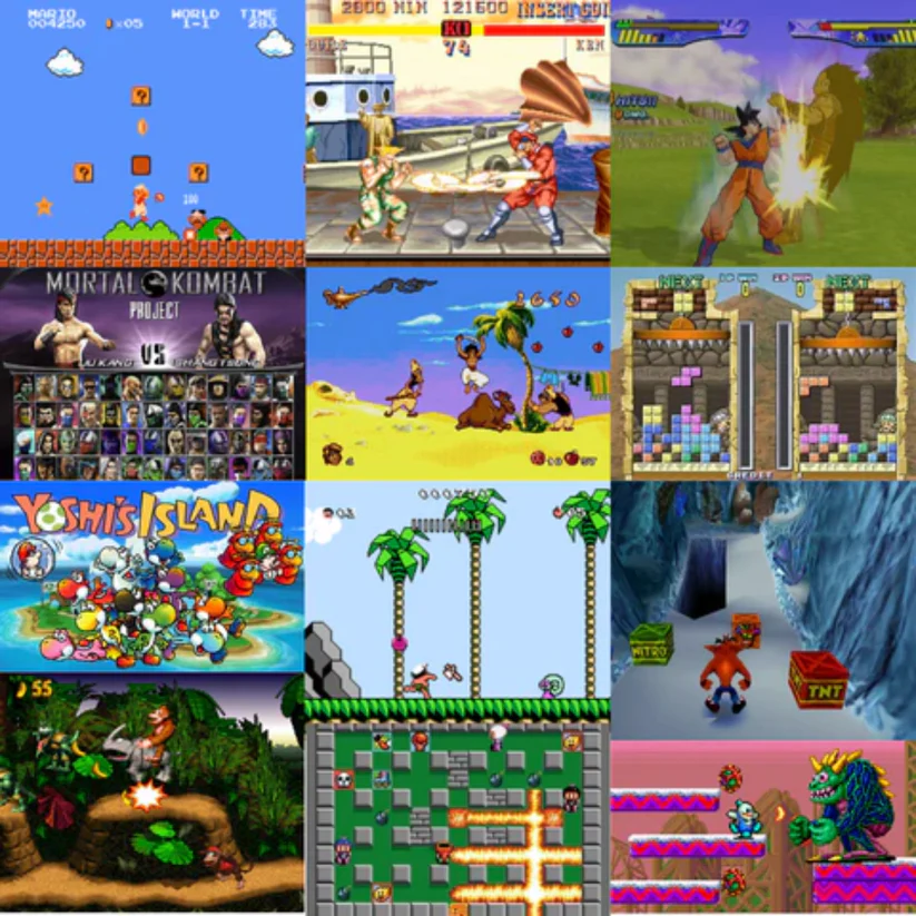 Select You Retro Games