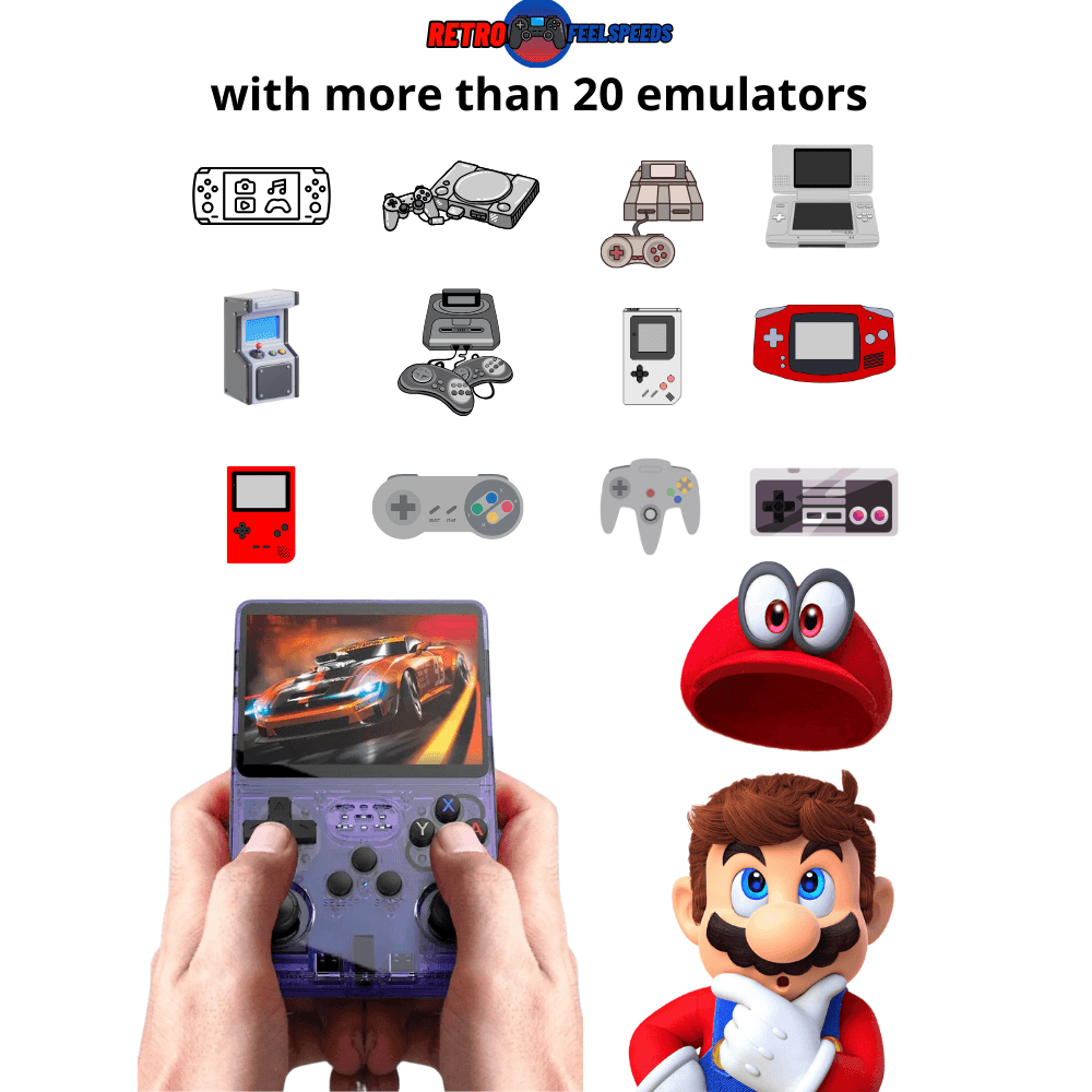 with more than 20 emulators emuladores